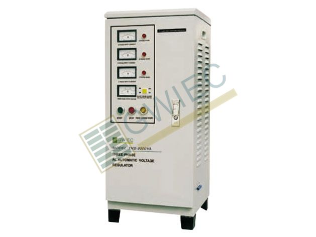 TNS regulador de voltagem automático AC trifásico